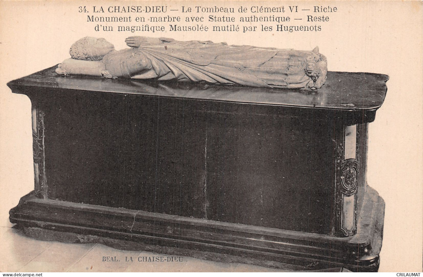 43-LA CHAISE DIEU-N°T5066-C/0153 - La Chaise Dieu