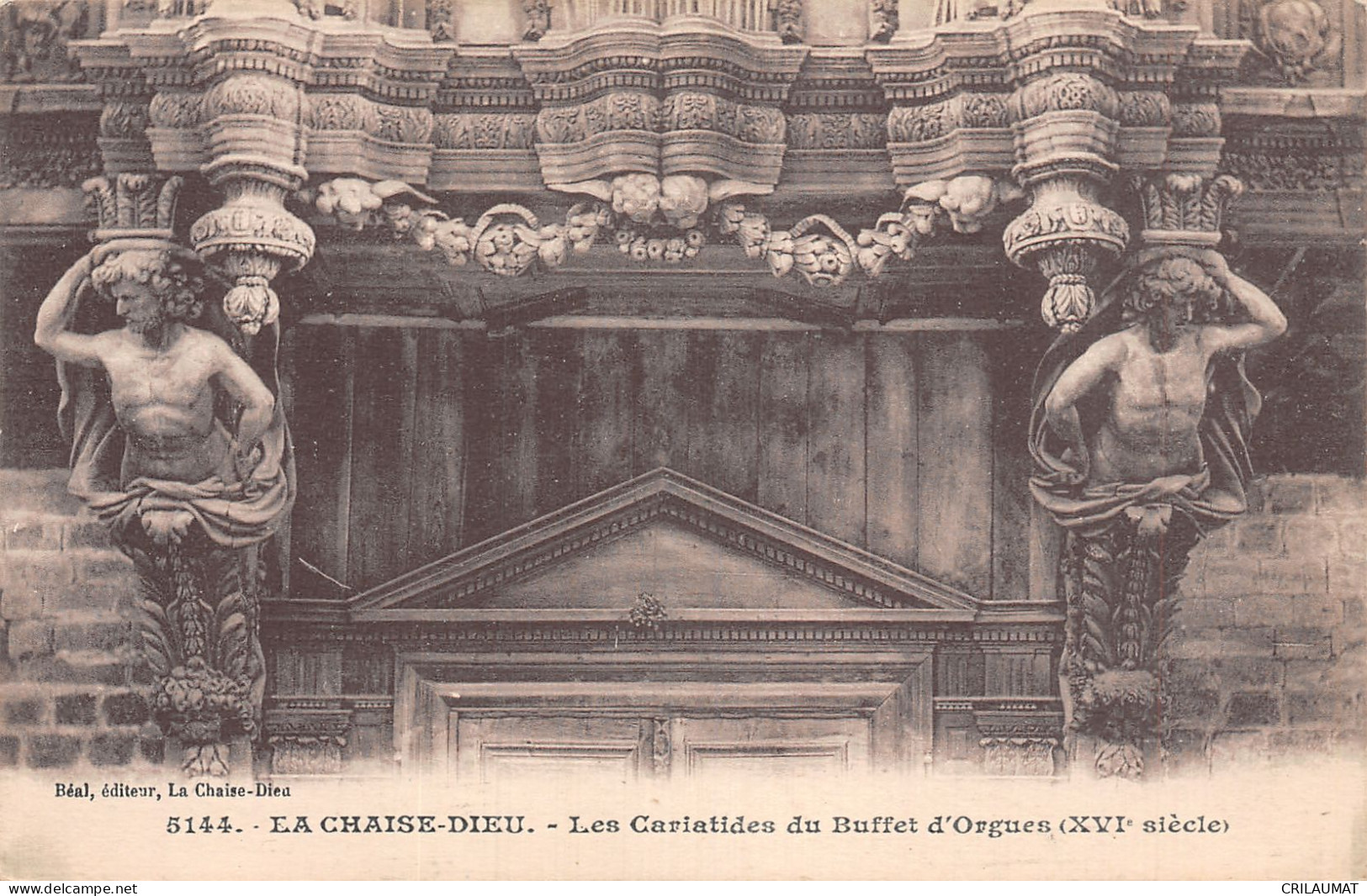 43-LA CHAISE DIEU-N°T5066-C/0175 - La Chaise Dieu