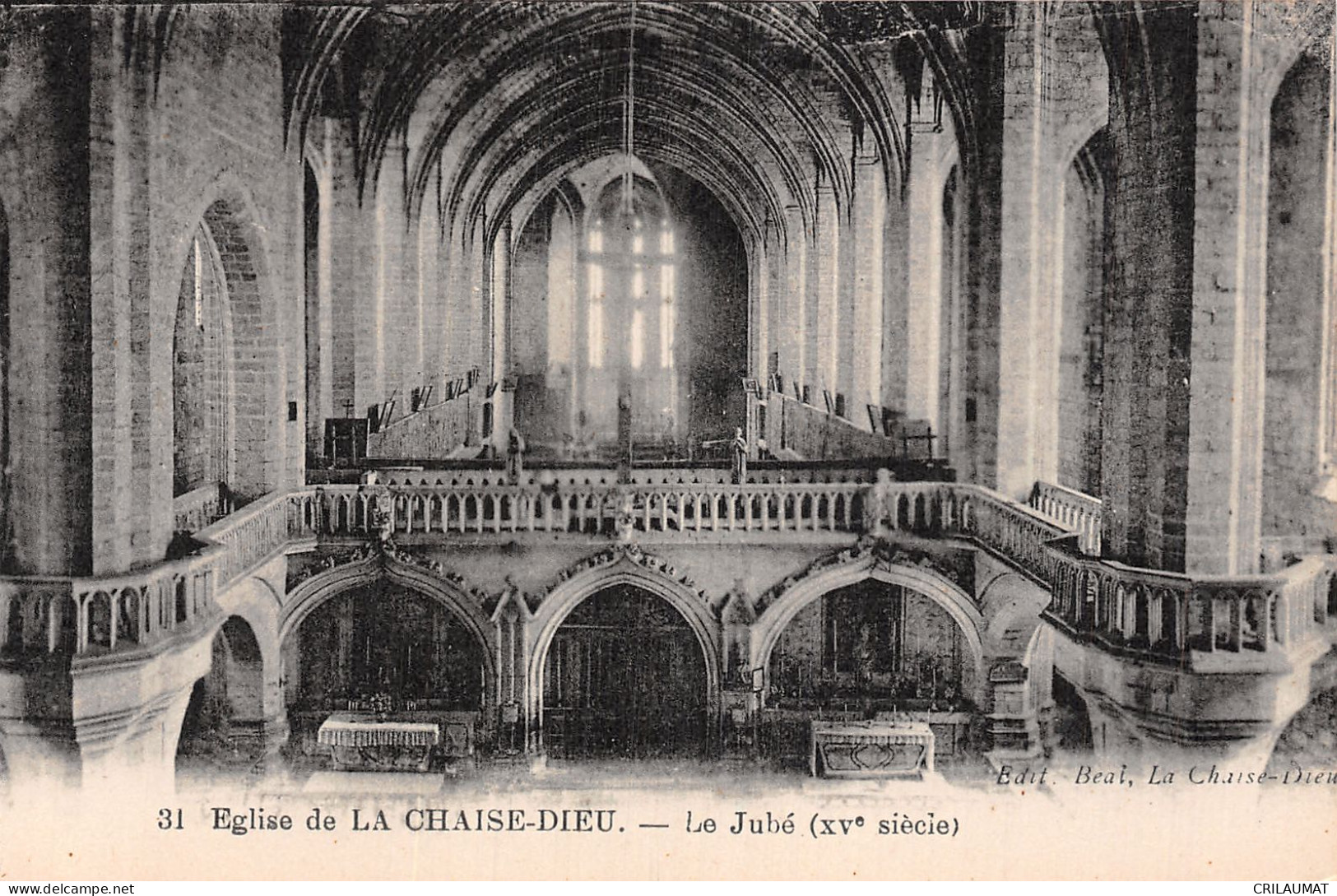 43-LA CHAISE DIEU-N°T5066-C/0113 - La Chaise Dieu