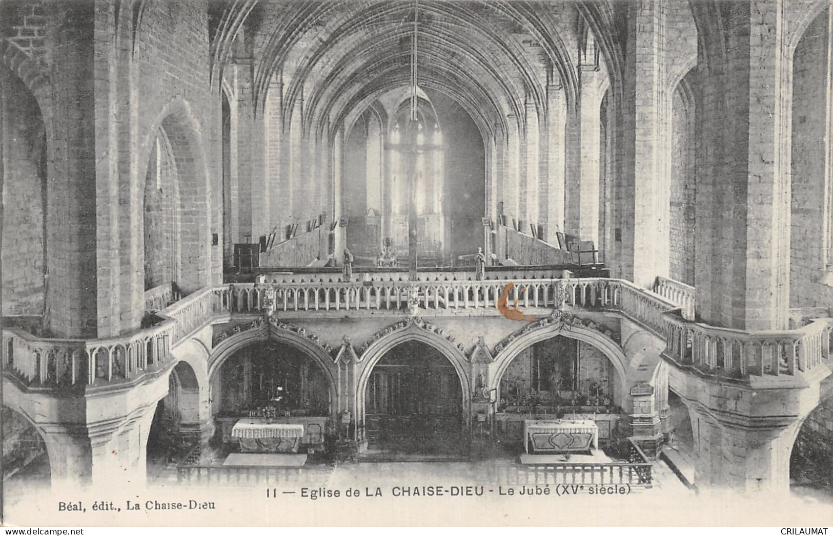 43-LA CHAISE DIEU-N°T5066-C/0039 - La Chaise Dieu