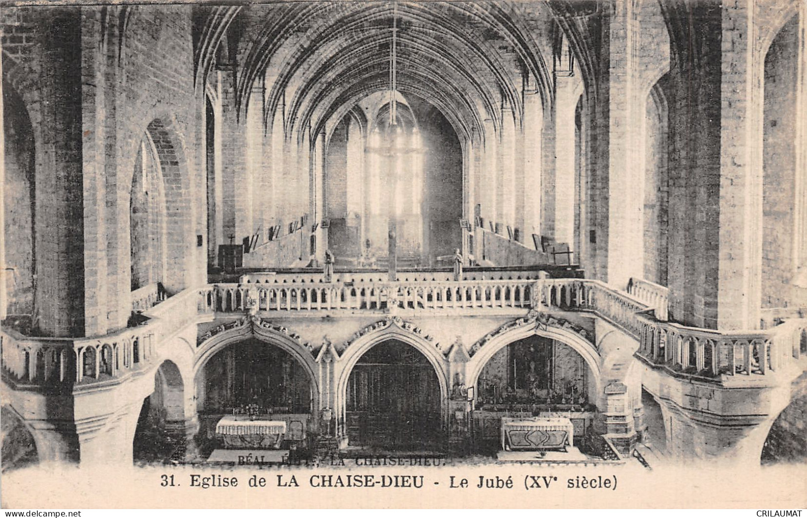 43-LA CHAISE DIEU-N°T5066-C/0023 - La Chaise Dieu