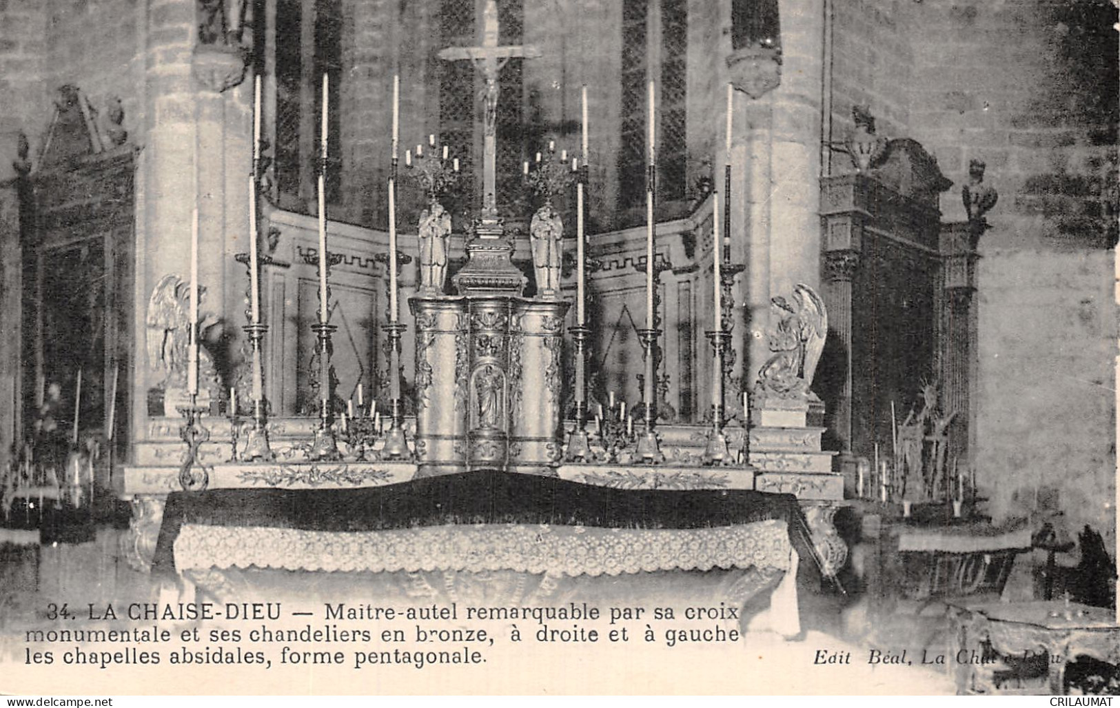 43-LA CHAISE DIEU-N°T5066-C/0019 - La Chaise Dieu