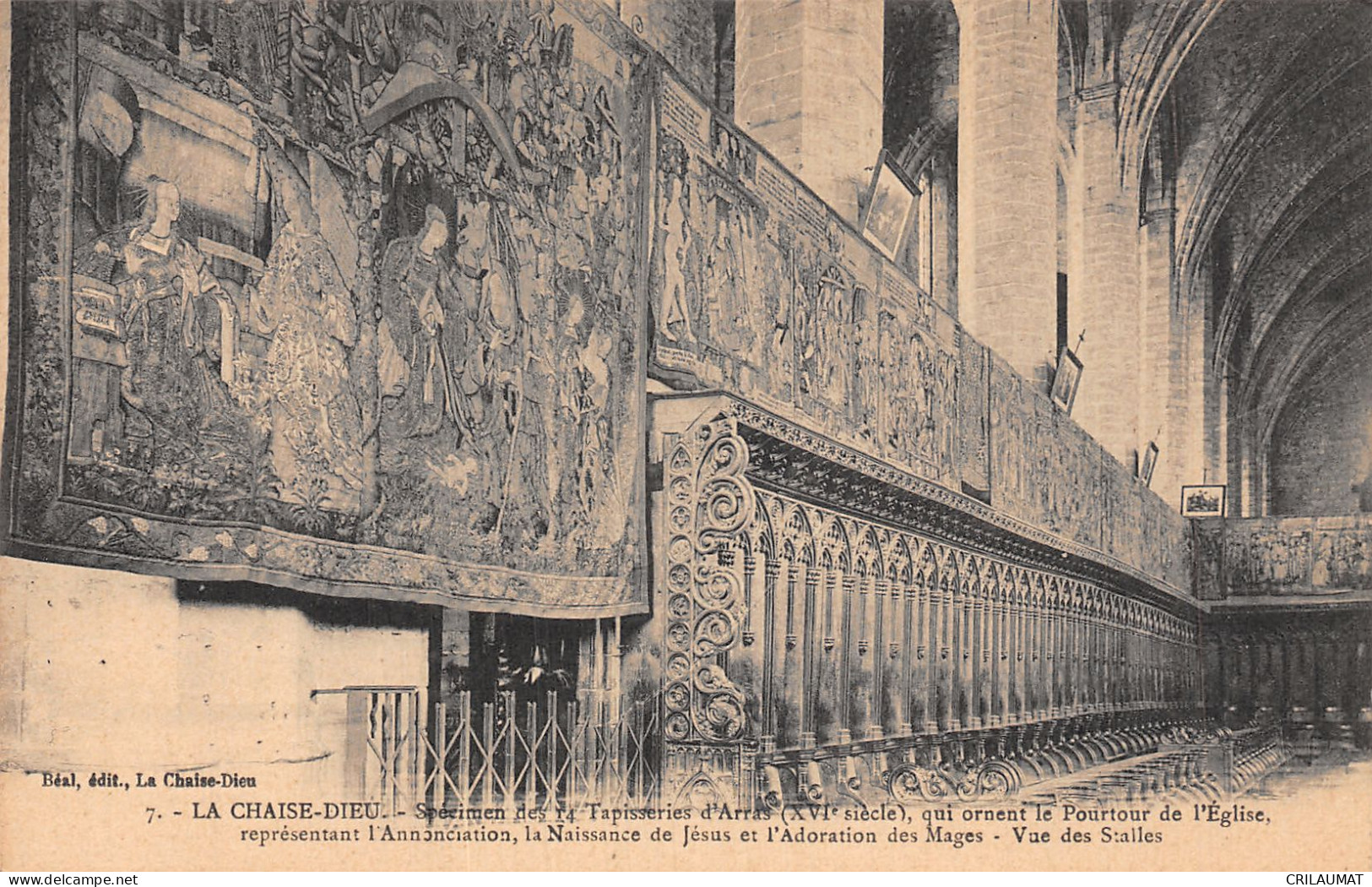 43-LA CHAISE DIEU-N°T5066-B/0375 - La Chaise Dieu