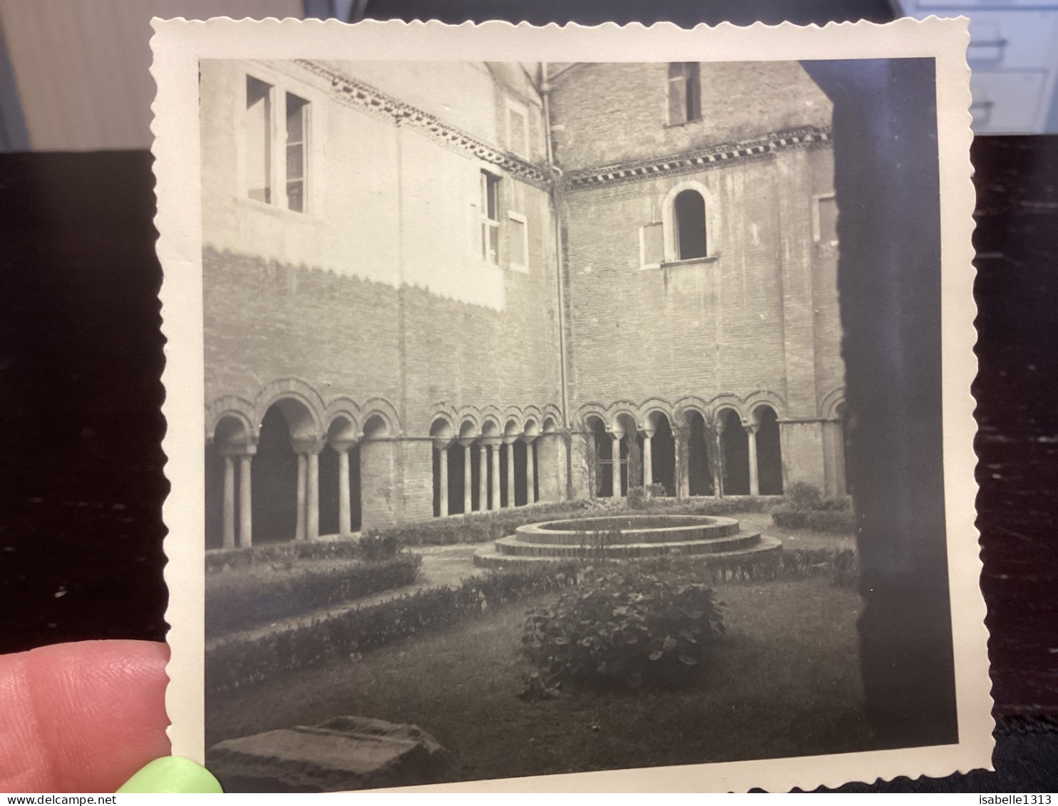 Photo Snapshot 1930 40 ITALIE Italie Rome ROME - Basilique De Saint Laurent Hors Les Murs - Lugares