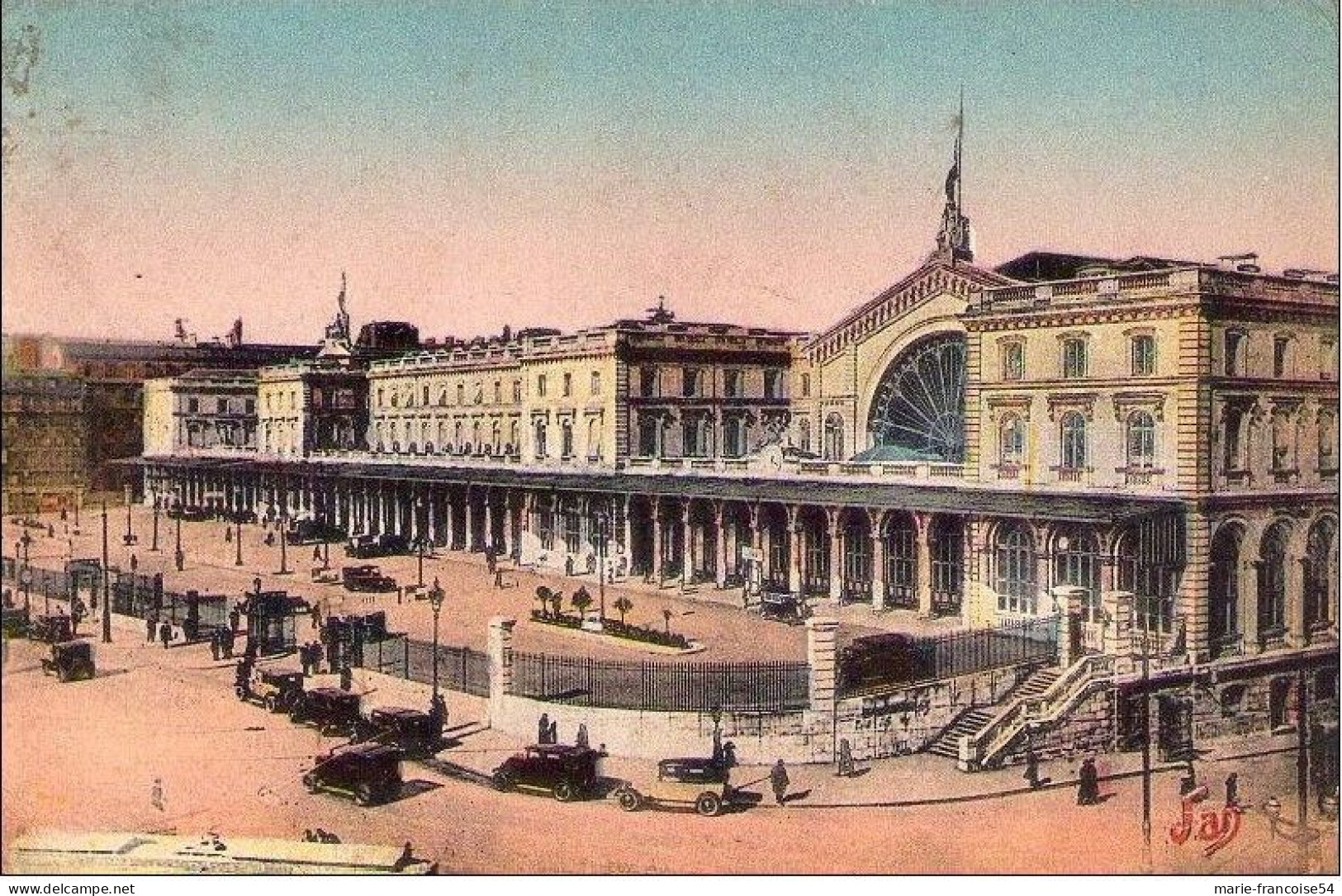 CPA  - PARIS - Gare De L'est - Métro Parisien, Gares