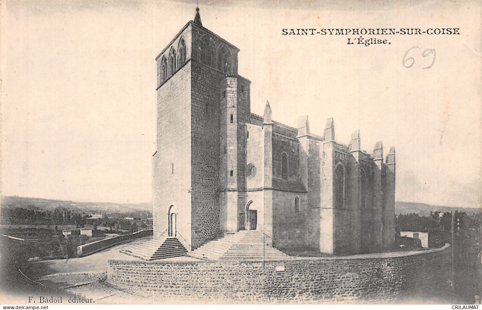 69-SAINT SYMPHORIEN SUR COISE-N°T5066-A/0193 - Saint-Symphorien-sur-Coise