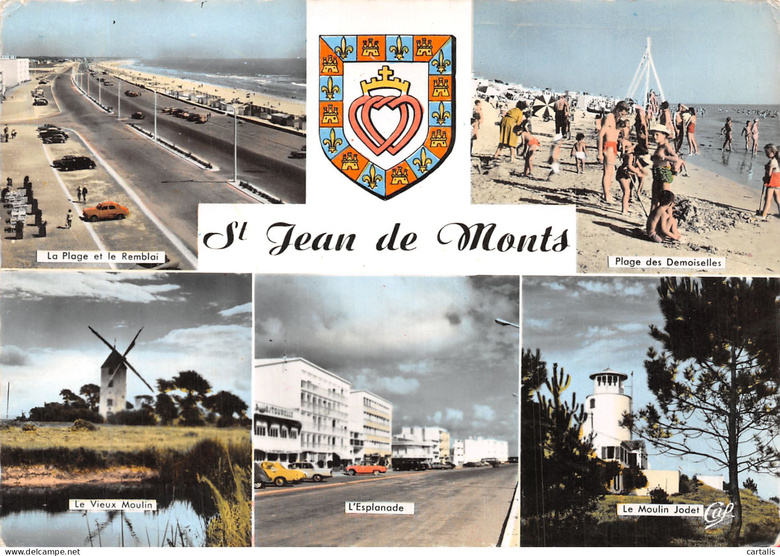 85-SAINT JEAN DE MONTS-N° 4383-C/0163 - Saint Jean De Monts