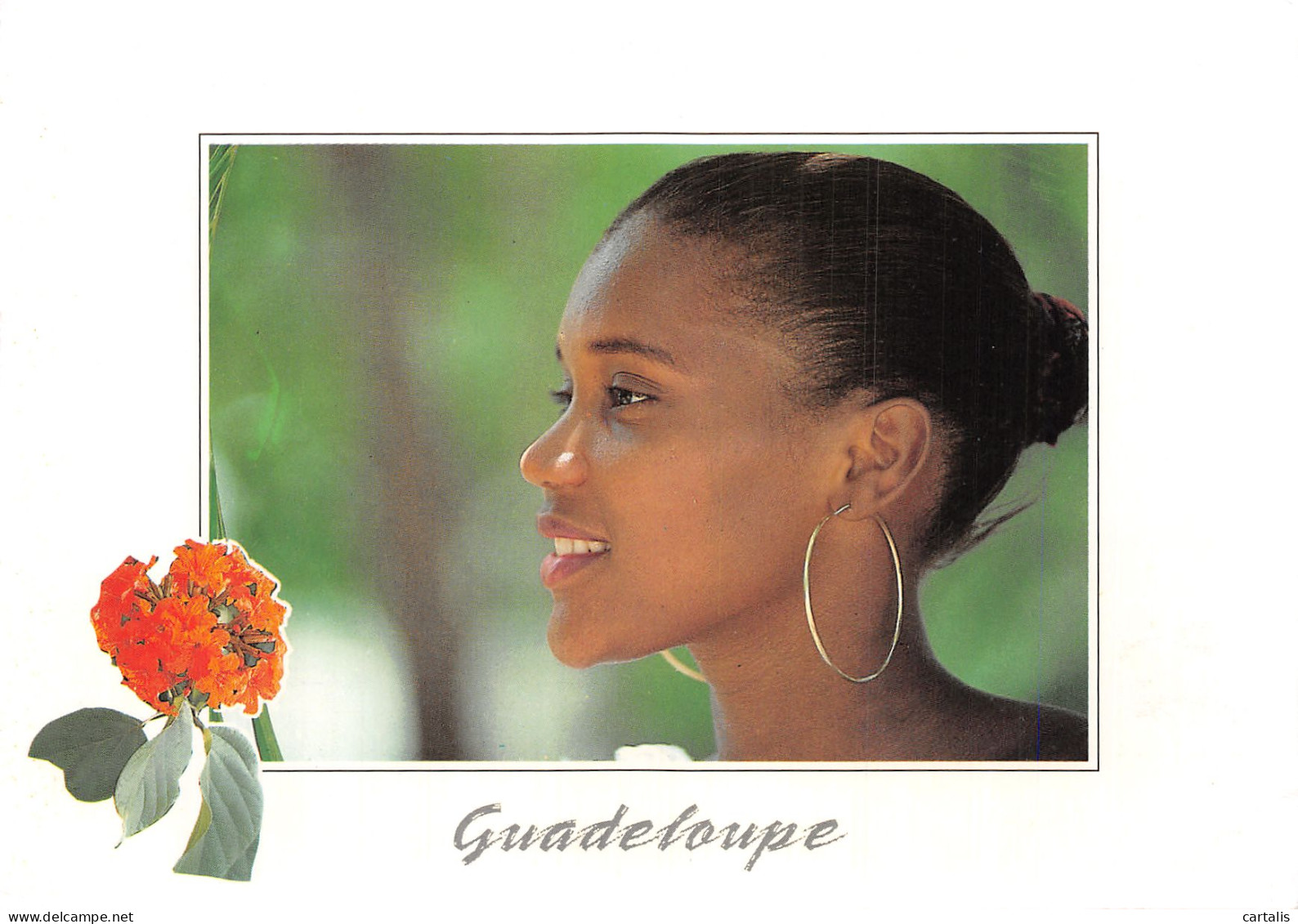 971-GUADELOUPE UNE JEUNE FEMME-N° 4383-B/0133 - Altri & Non Classificati