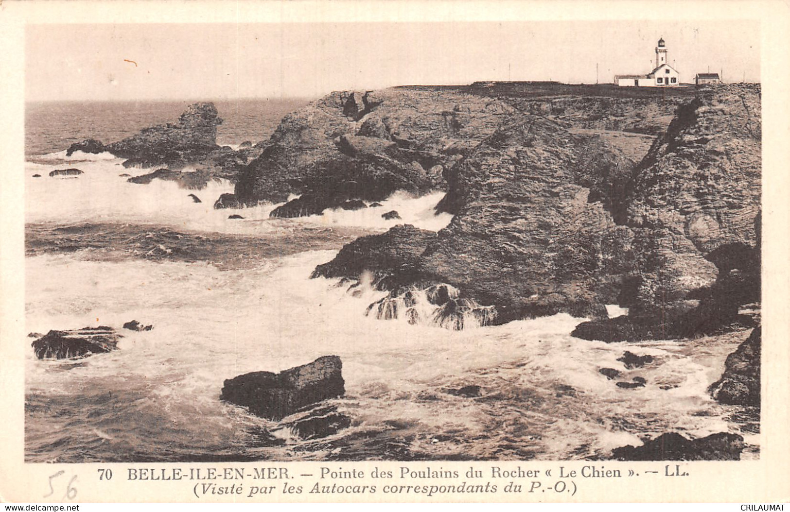 56-BELLE ILE EN MER-N°T5066-E/0057 - Belle Ile En Mer