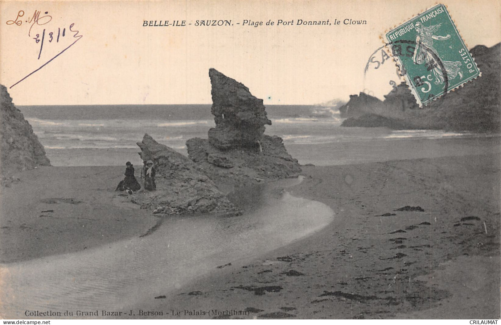 56-BELLE ILE EN MER-N°T5066-E/0019 - Belle Ile En Mer