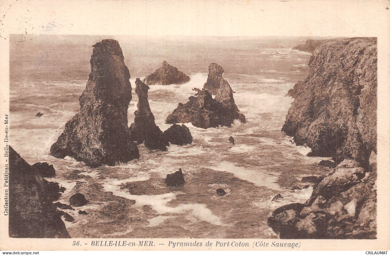 56-BELLE ILE EN MER-N°T5066-E/0025 - Belle Ile En Mer