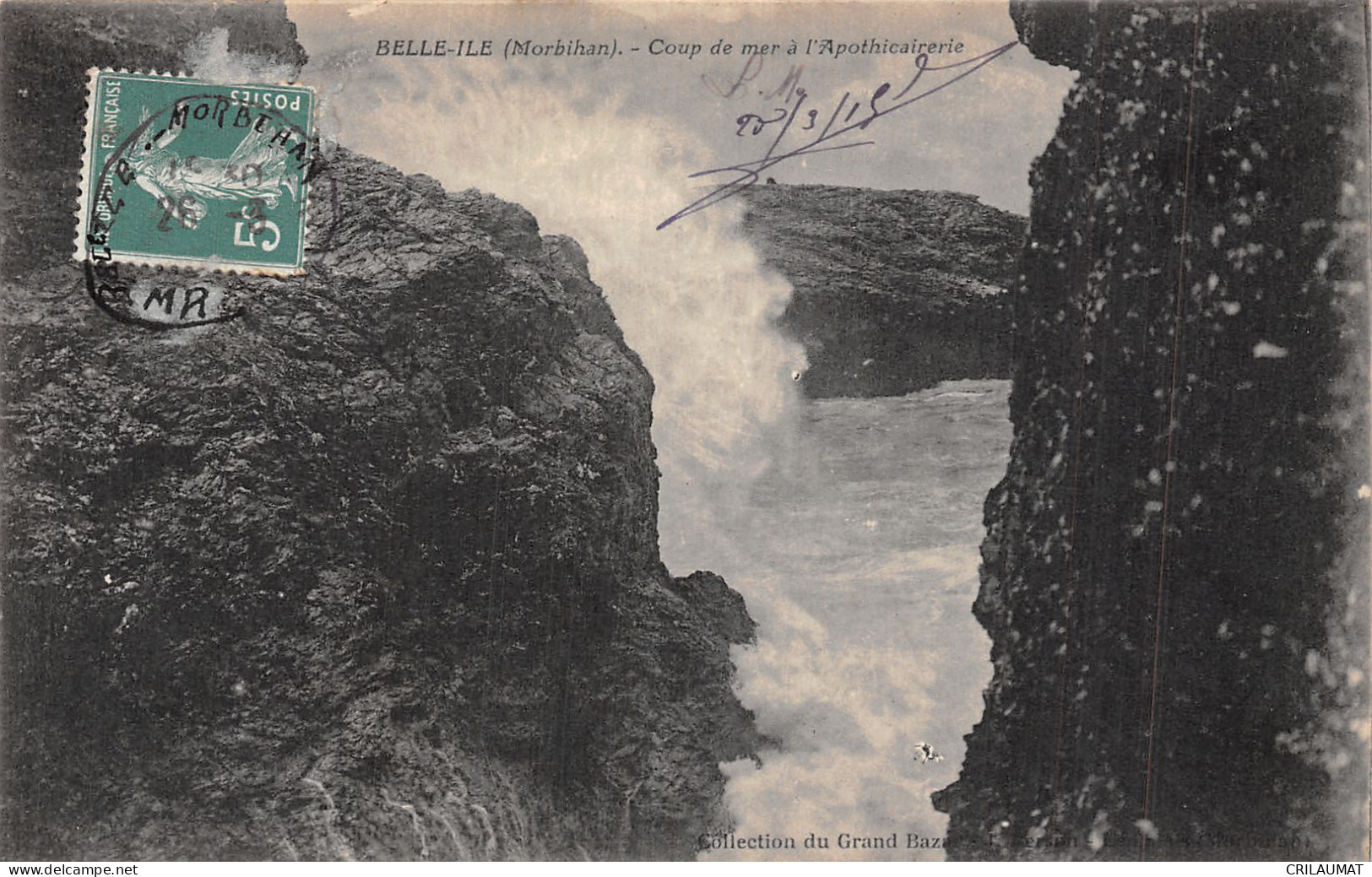 56-BELLE ILE EN MER-N°T5066-E/0021 - Belle Ile En Mer