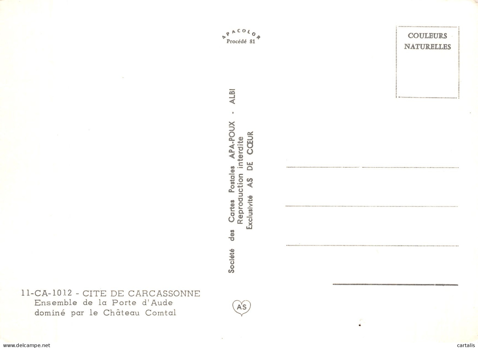 11-CARCASSONNE-N° 4384-A/0251 - Carcassonne
