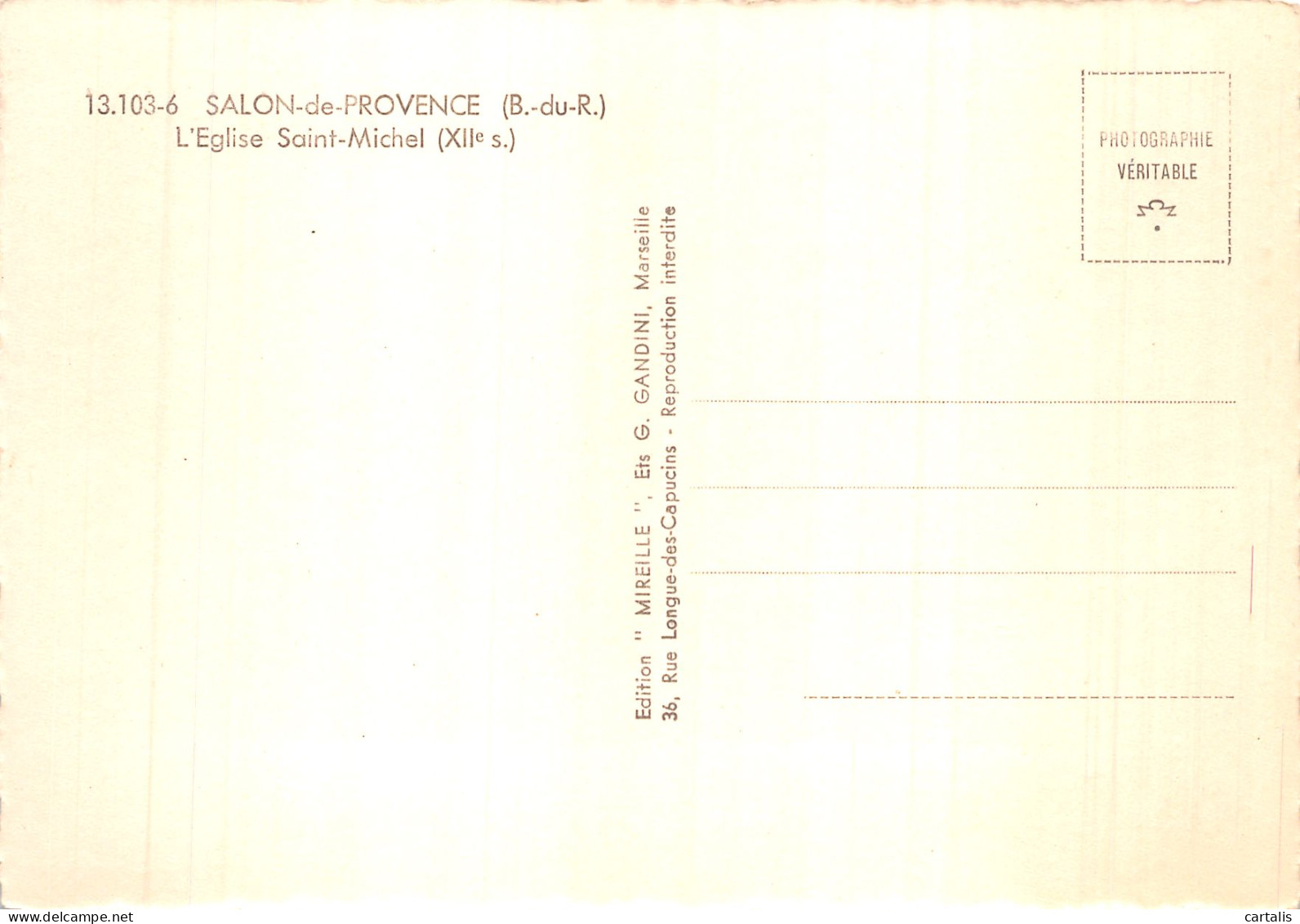 13-SALON DE PROVENCE-N° 4384-A/0195 - Salon De Provence