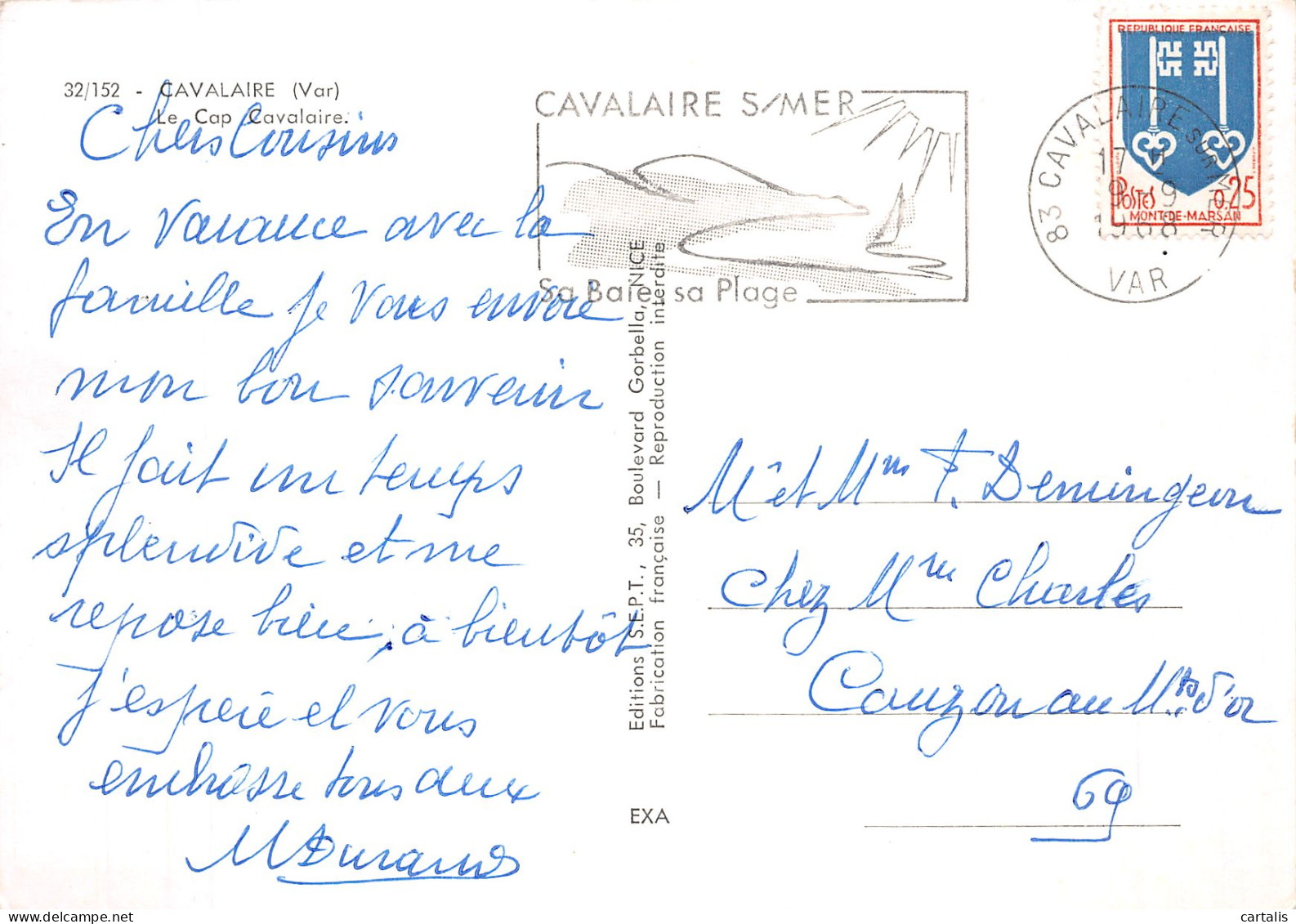 83-CAVALAIRE-N° 4384-D/0305 - Cavalaire-sur-Mer