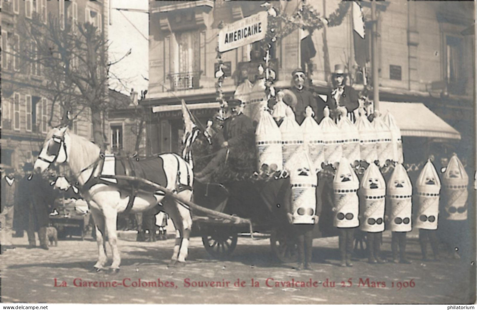 92  LA GARENNE  COLOMBES  Souvenir De La Cavalcade Du 25 Mars 1906 - La Garenne Colombes