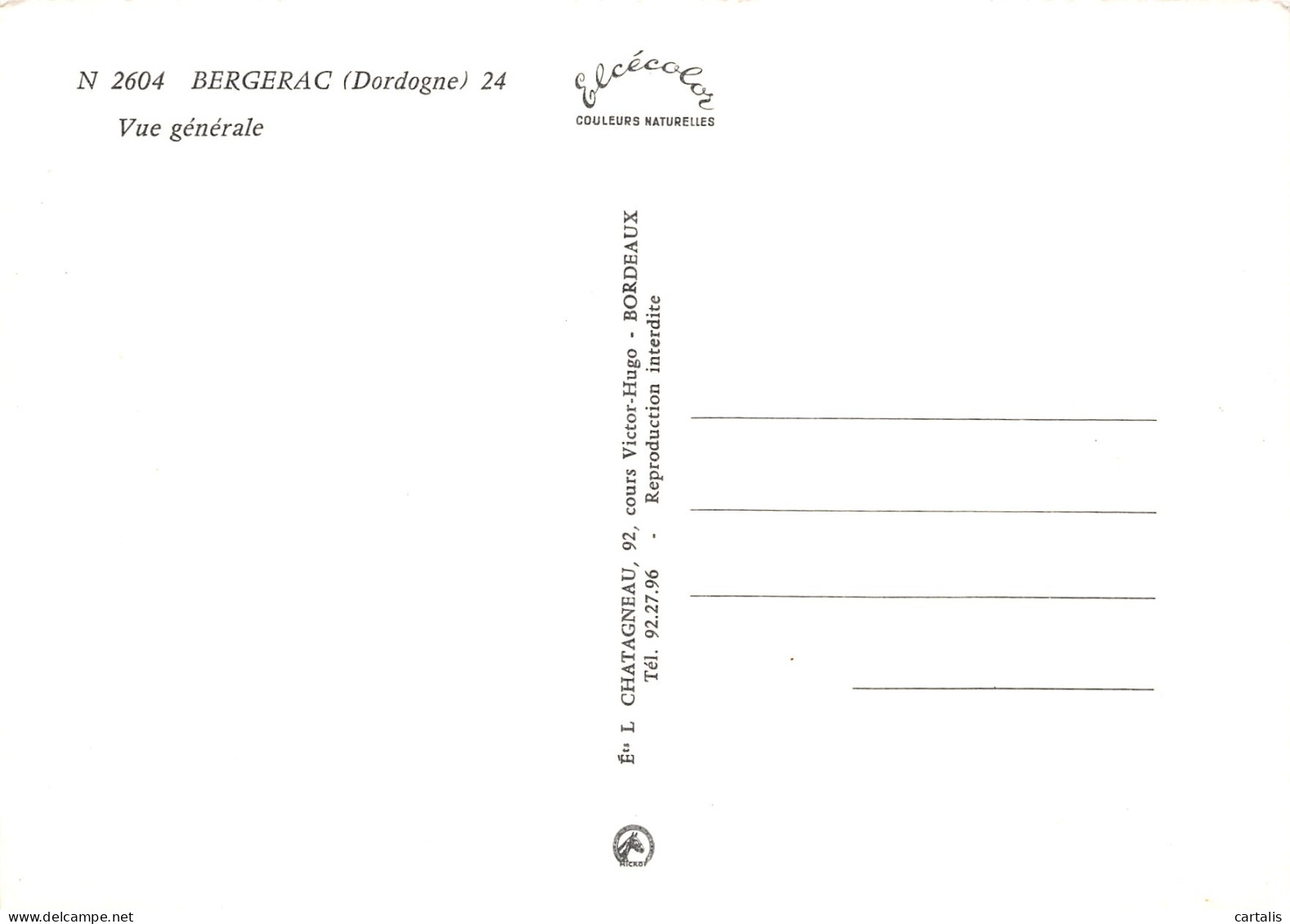 24-BERGERAC-N° 4384-D/0241 - Bergerac