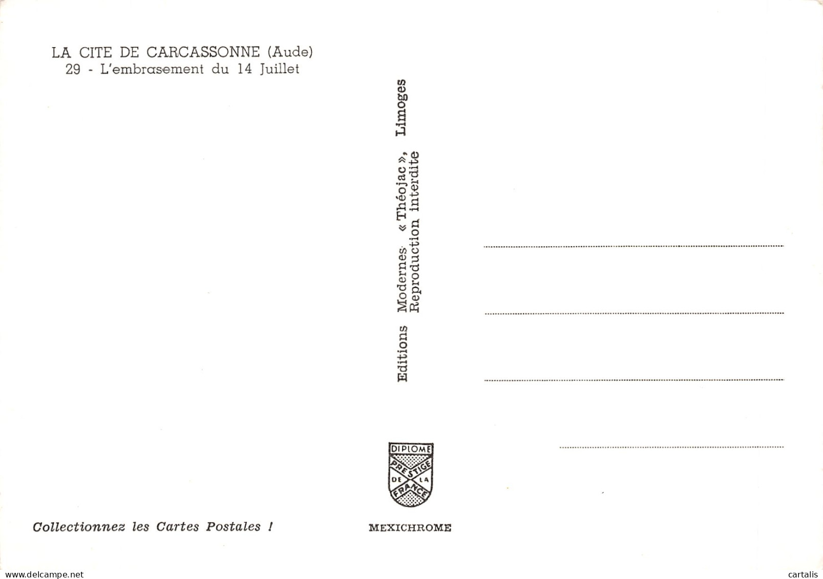 11-CARCASSONNE-N° 4384-D/0159 - Carcassonne