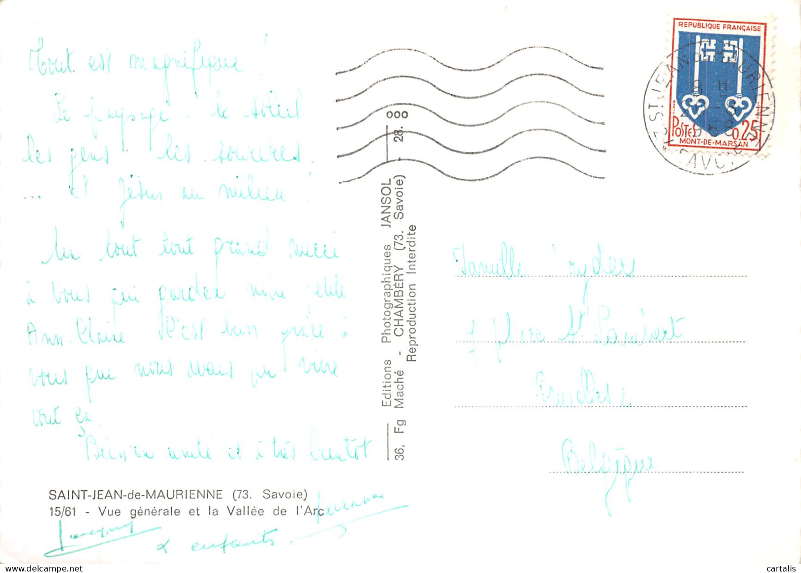 73-SAINT JEAN DE MAURIENNE-N° 4384-D/0055 - Saint Jean De Maurienne