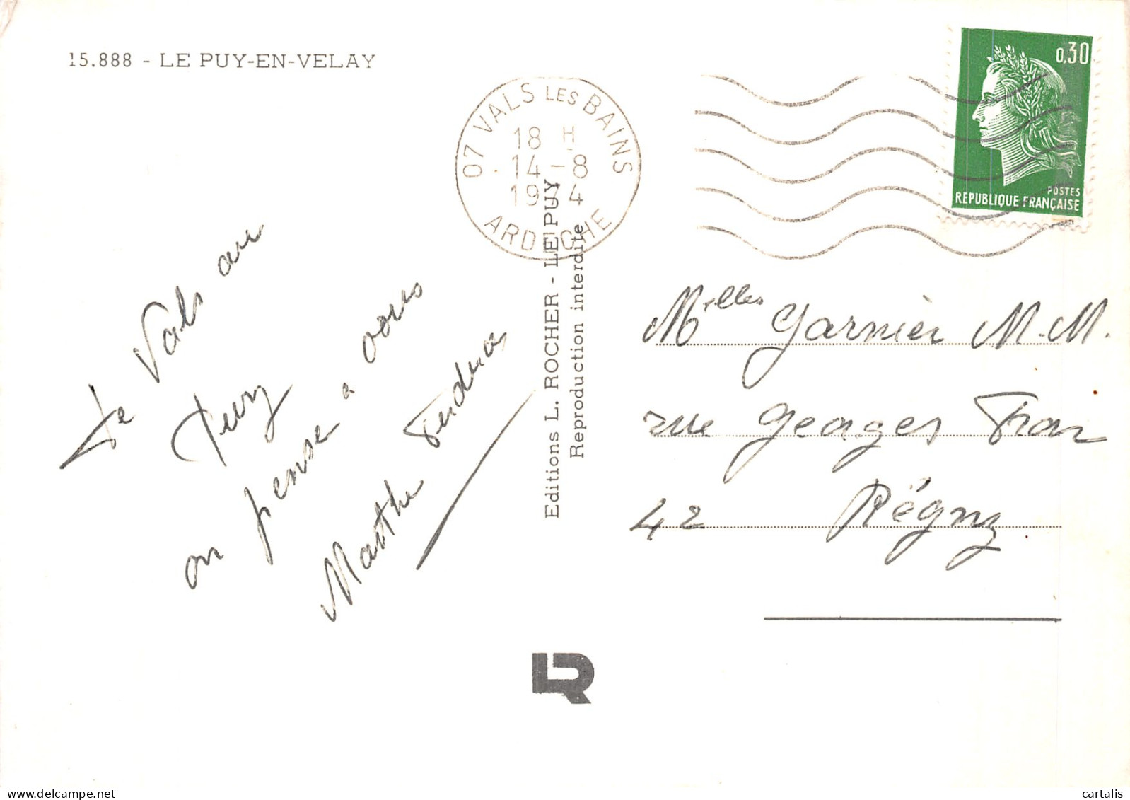 89-LE PUY EN VELAY-N° 4384-C/0253 - Le Puy En Velay