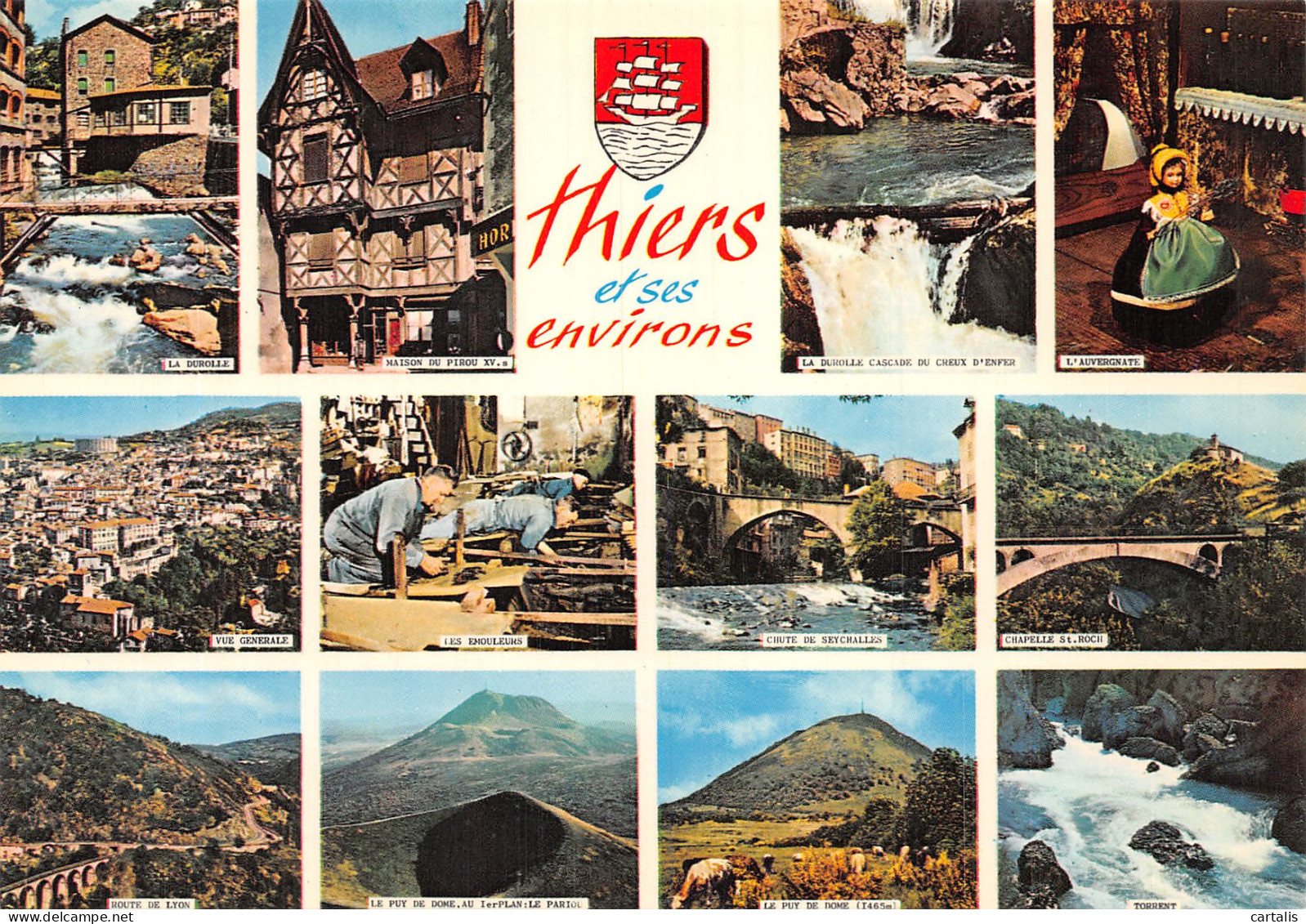 63-THIERS-N° 4384-C/0251 - Thiers