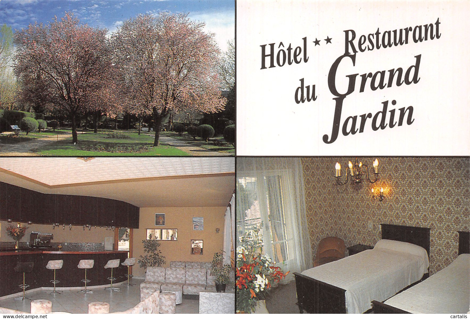 04-GREOUX LES BAINS HOTEL DU GRAND JARDIN-N° 4384-B/0303 - Gréoux-les-Bains