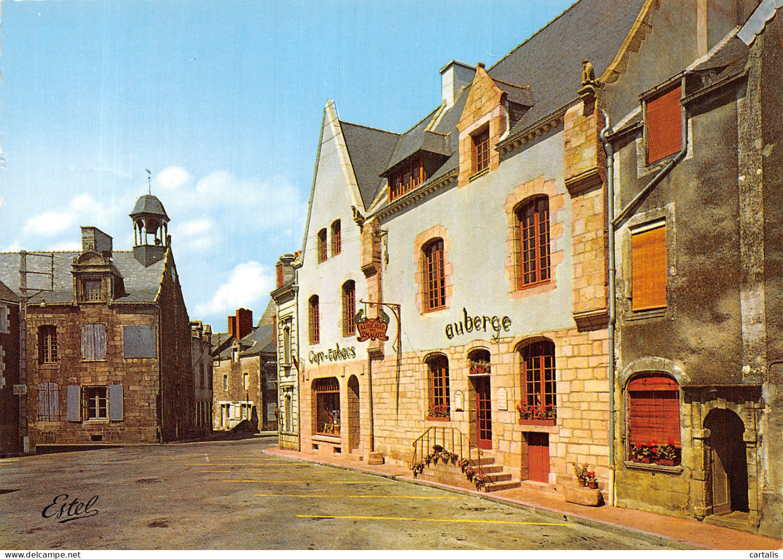 56-LA ROCHE BERNARD AUBERGE DES DEUX MAGOTS-N° 4384-B/0227 - La Roche-Bernard