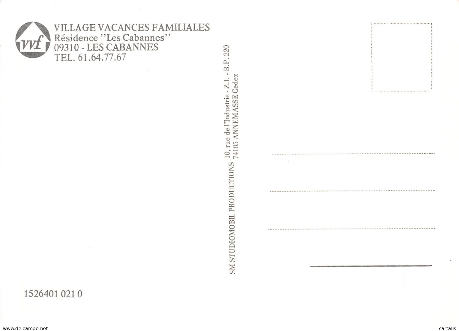 09-LES CABANNES VVF-N° 4384-B/0223 - Autres & Non Classés