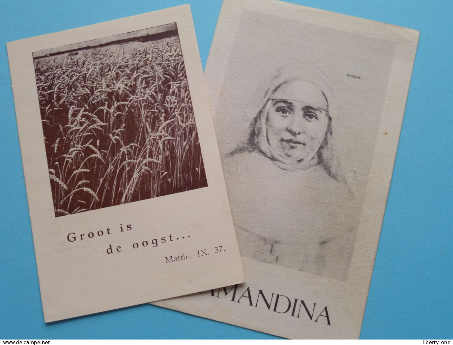 Zalige Maria AMANDINA ( Schakkebroek ) Franciscanessen Missie Van Maria ( Gemarteld In China In 1900 ) Gebed ! - Heiligen