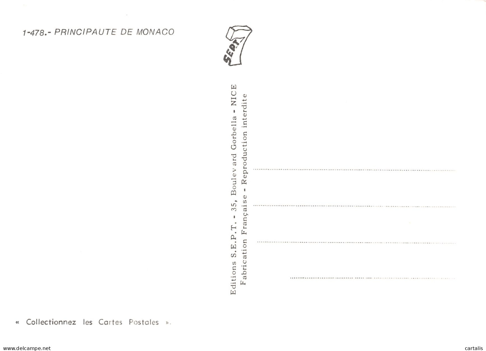 98-MONACO-N° 4385-A/0317 - Other & Unclassified