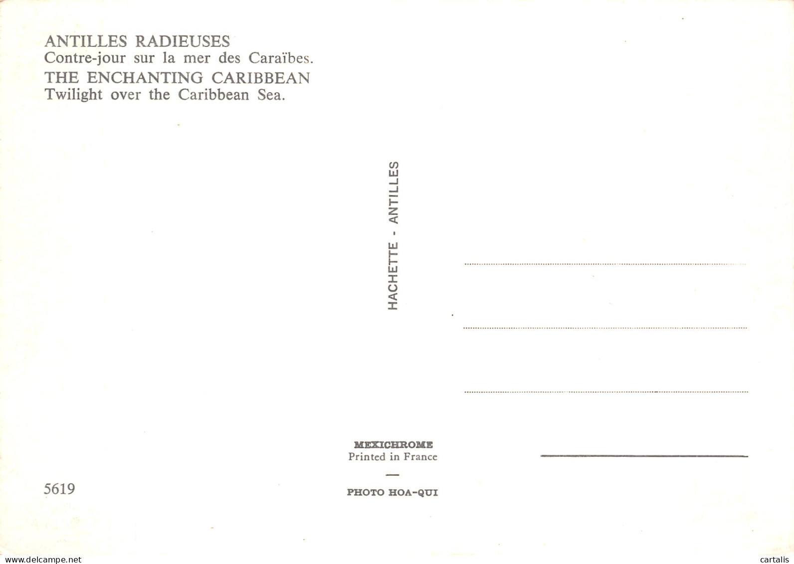 971-ANTILLES LA MER DES CARAIBES-N° 4385-A/0225 - Other & Unclassified