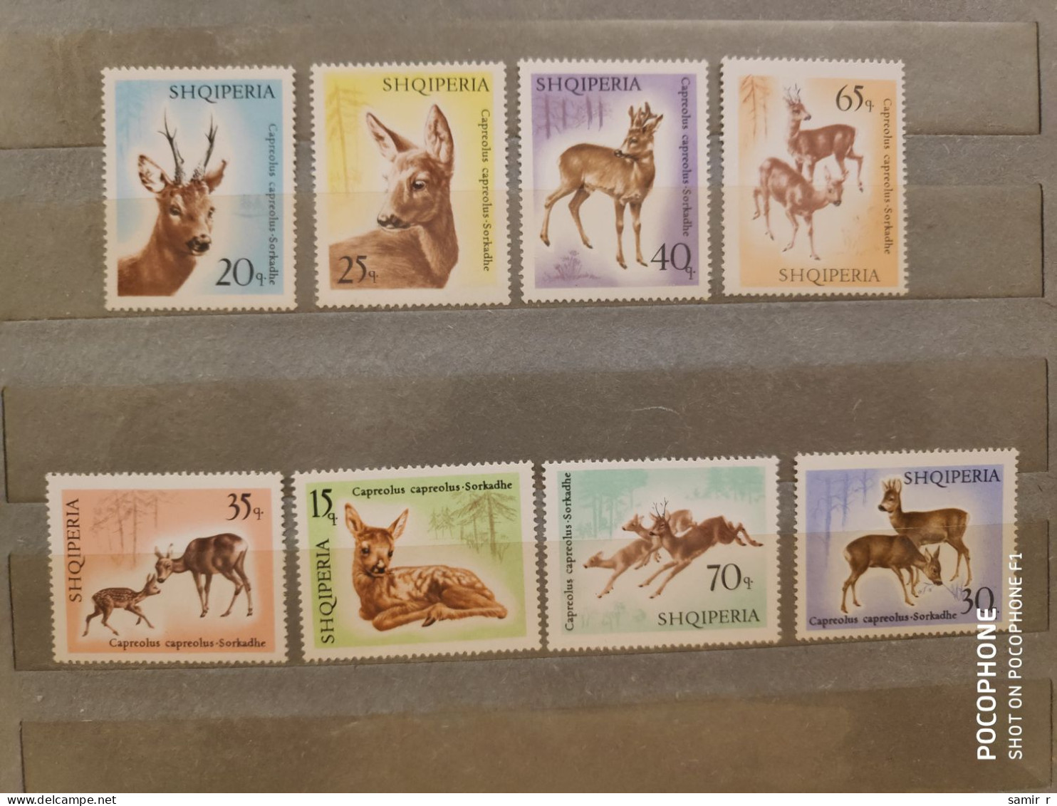 1967	Albania	Animals Deers   (F90) - Albanie