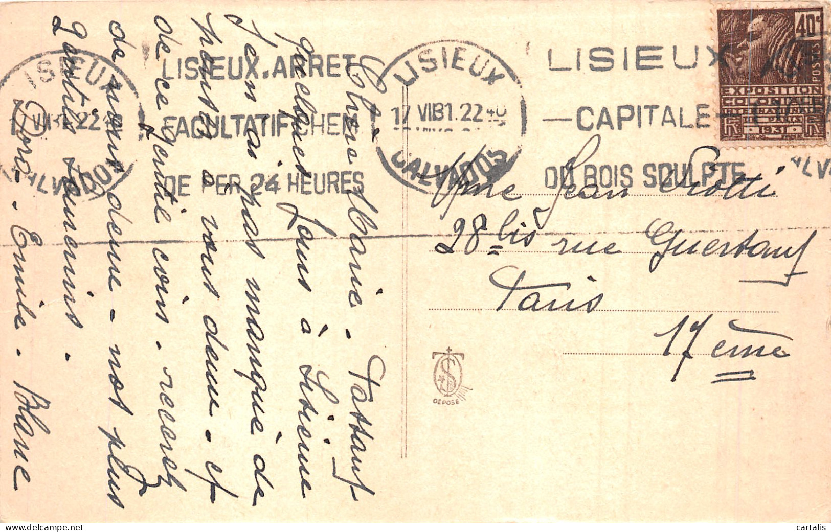 14-LISIEUX-N° 4385-E/0047 - Lisieux