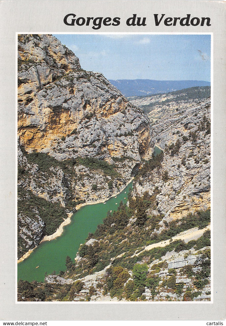 04-GORGES DU VERDON-N° 4385-D/0197 - Autres & Non Classés