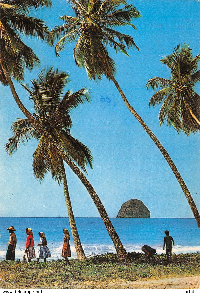 972-MARTINIQUE PLAGE ET ROCHER DU DIAMANT-N° 4385-D/0131 - Autres & Non Classés