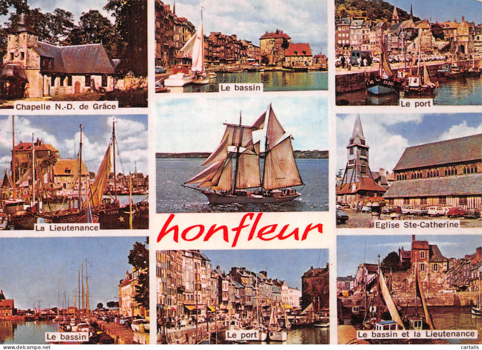 14-HONFLEUR-N° 4385-C/0291 - Honfleur