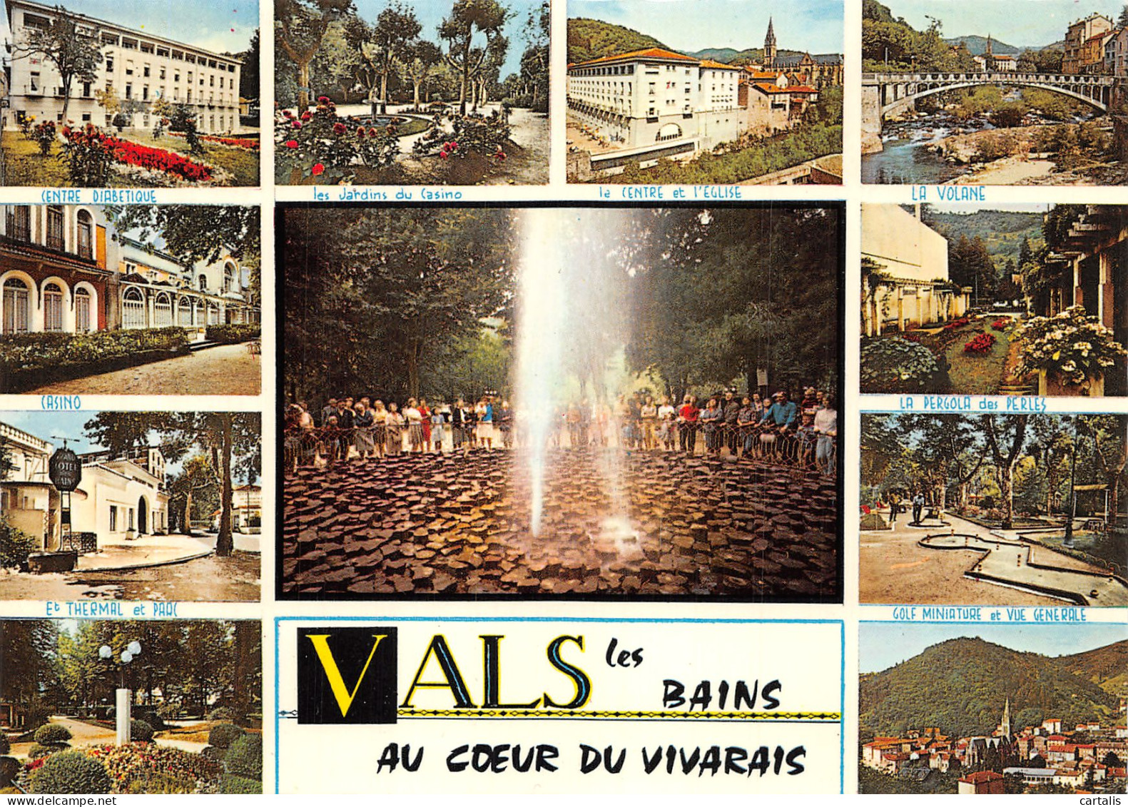 07-VALS LES BAINS-N° 4386-B/0203 - Vals Les Bains