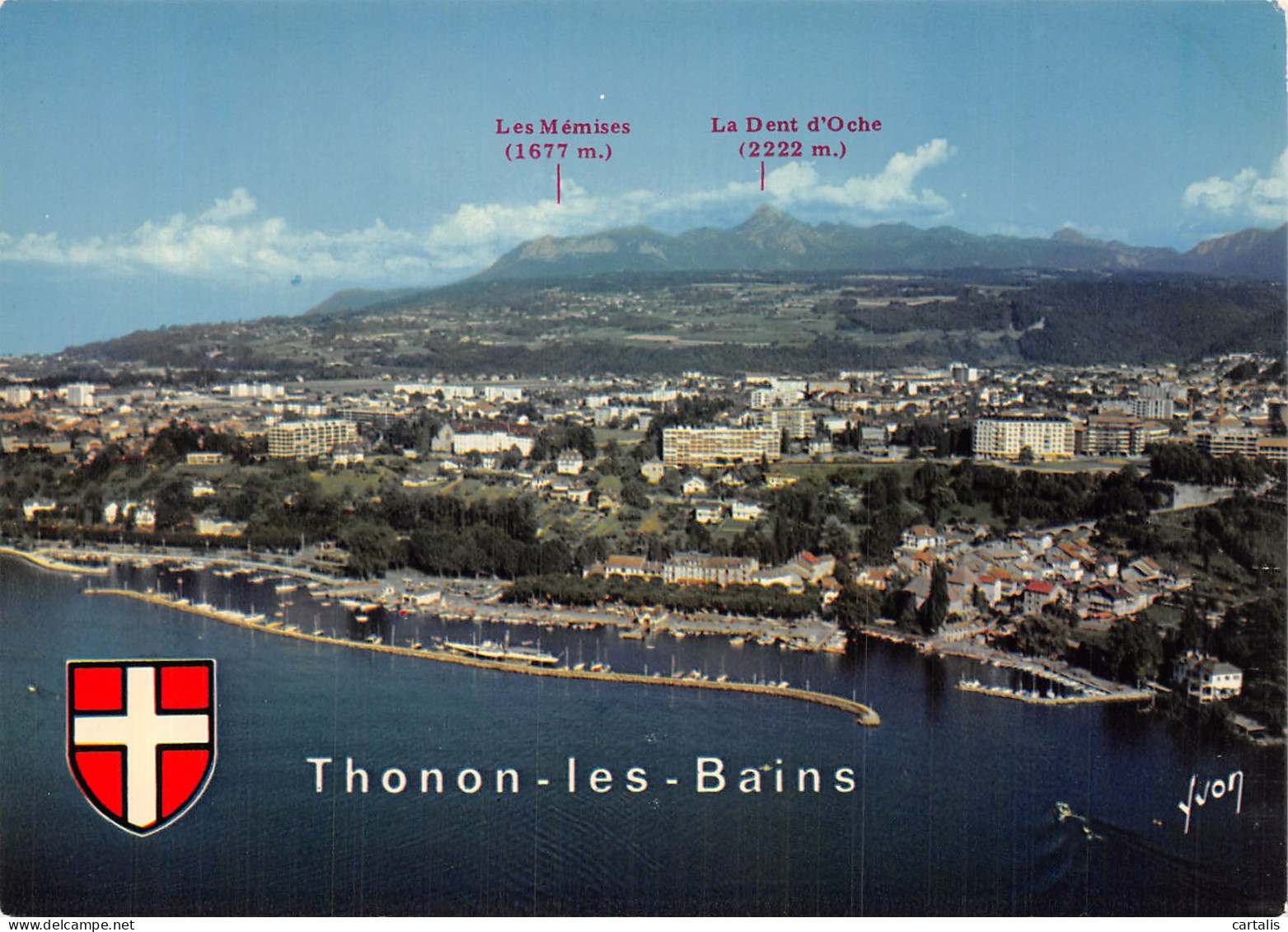 74-THONON LES BAINS-N° 4386-A/0377 - Thonon-les-Bains