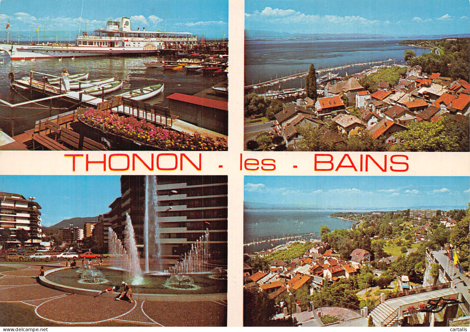 74-THONON LES BAINS-N° 4386-A/0327 - Thonon-les-Bains