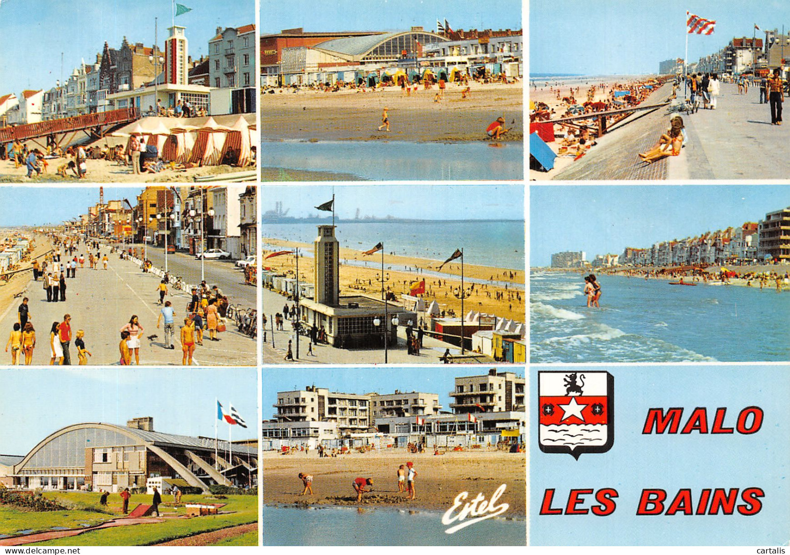 59-MALO LES BAINS-N° 4386-A/0225 - Malo Les Bains