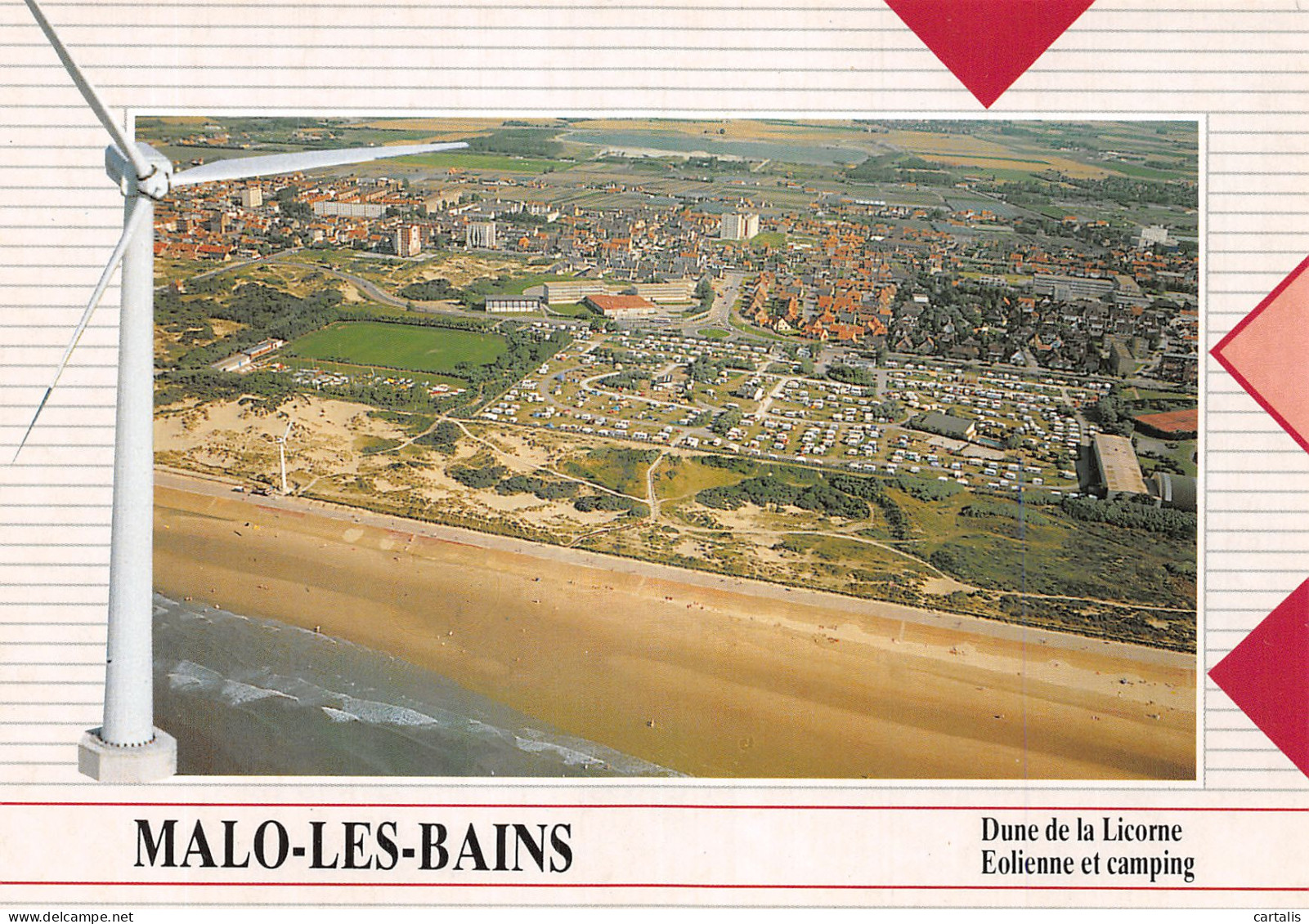 59-MALO LES BAINS-N° 4386-A/0099 - Malo Les Bains