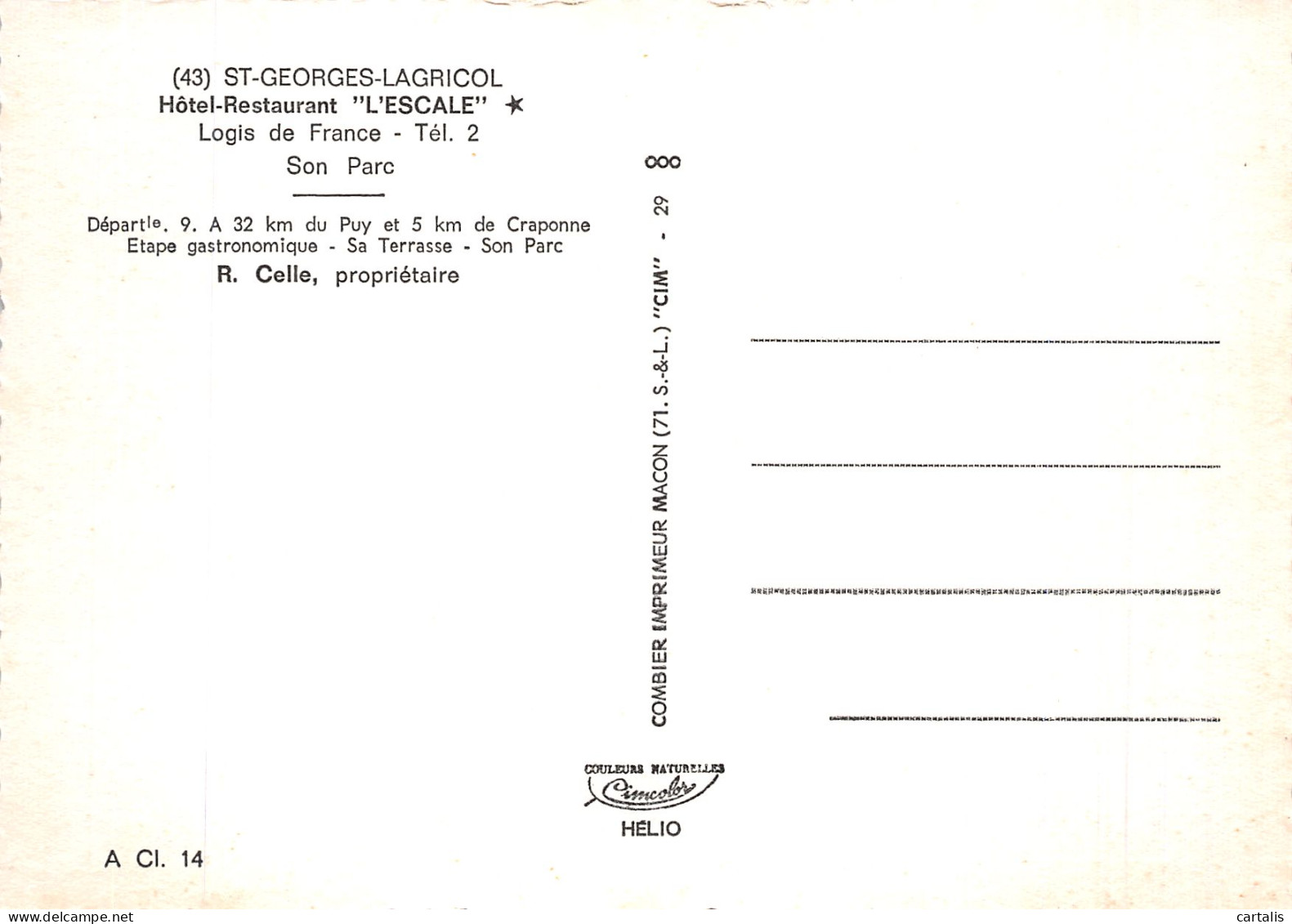 04-SAINT GEORGES LAGRICOL-N° 4386-A/0089 - Autres & Non Classés