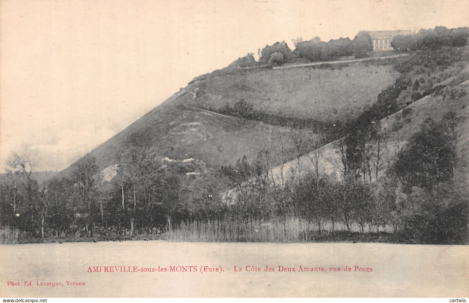 27-AMFREVILLE SOUS LES MONTS-N° 4385-E/0265 - Autres & Non Classés