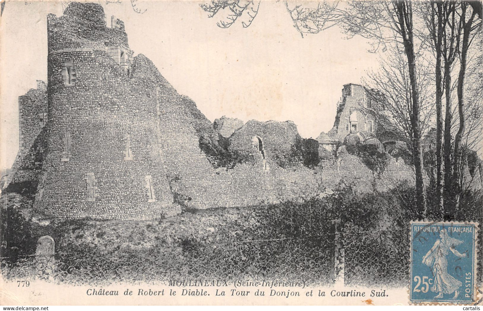 76-CHATEAU DE ROBERT LE DIABLE-N° 4385-E/0269 - Sonstige & Ohne Zuordnung