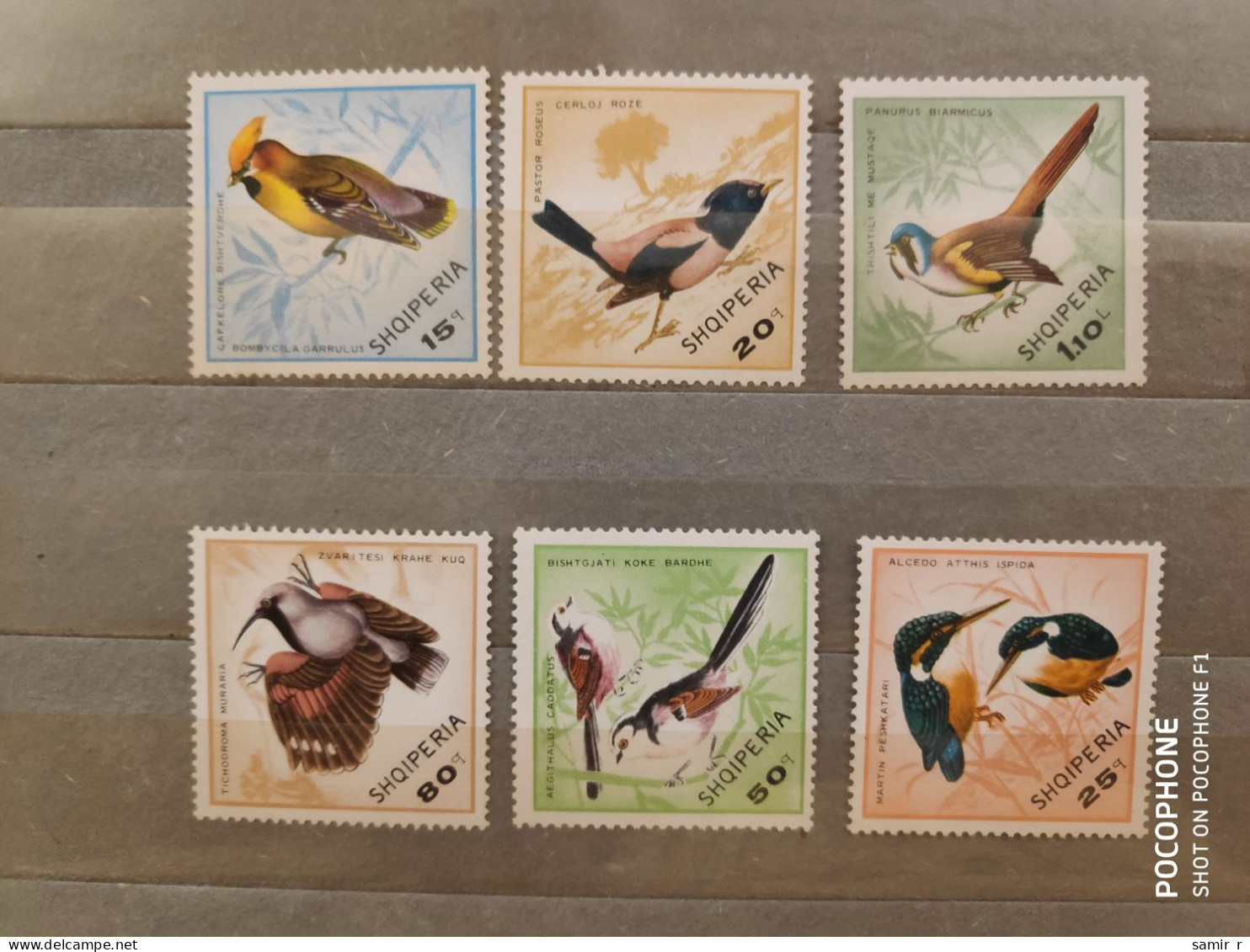 1968	Albania	Birds  (F90) - Albanie