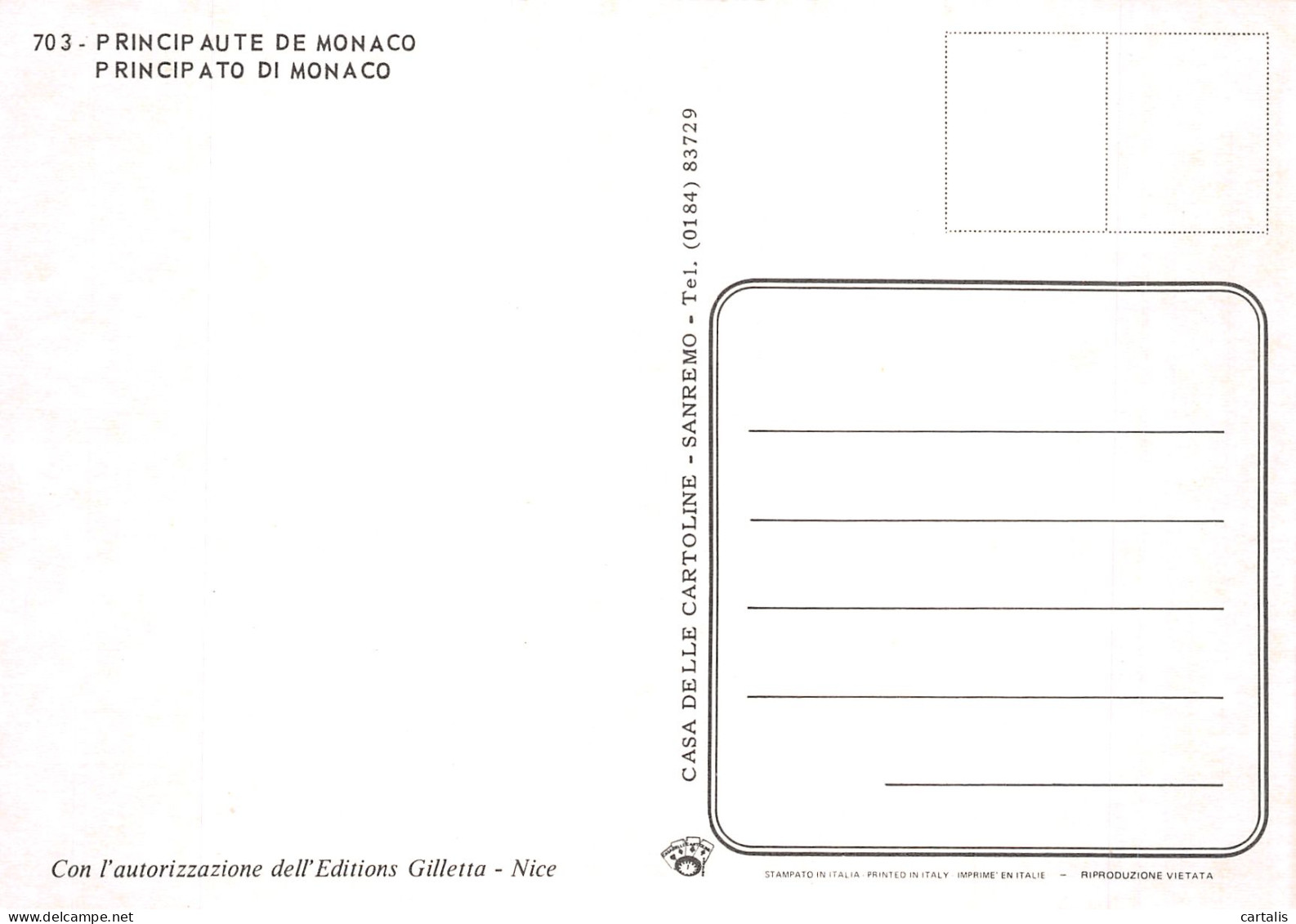 98-MONACO-N° 4386-D/0235 - Sonstige & Ohne Zuordnung