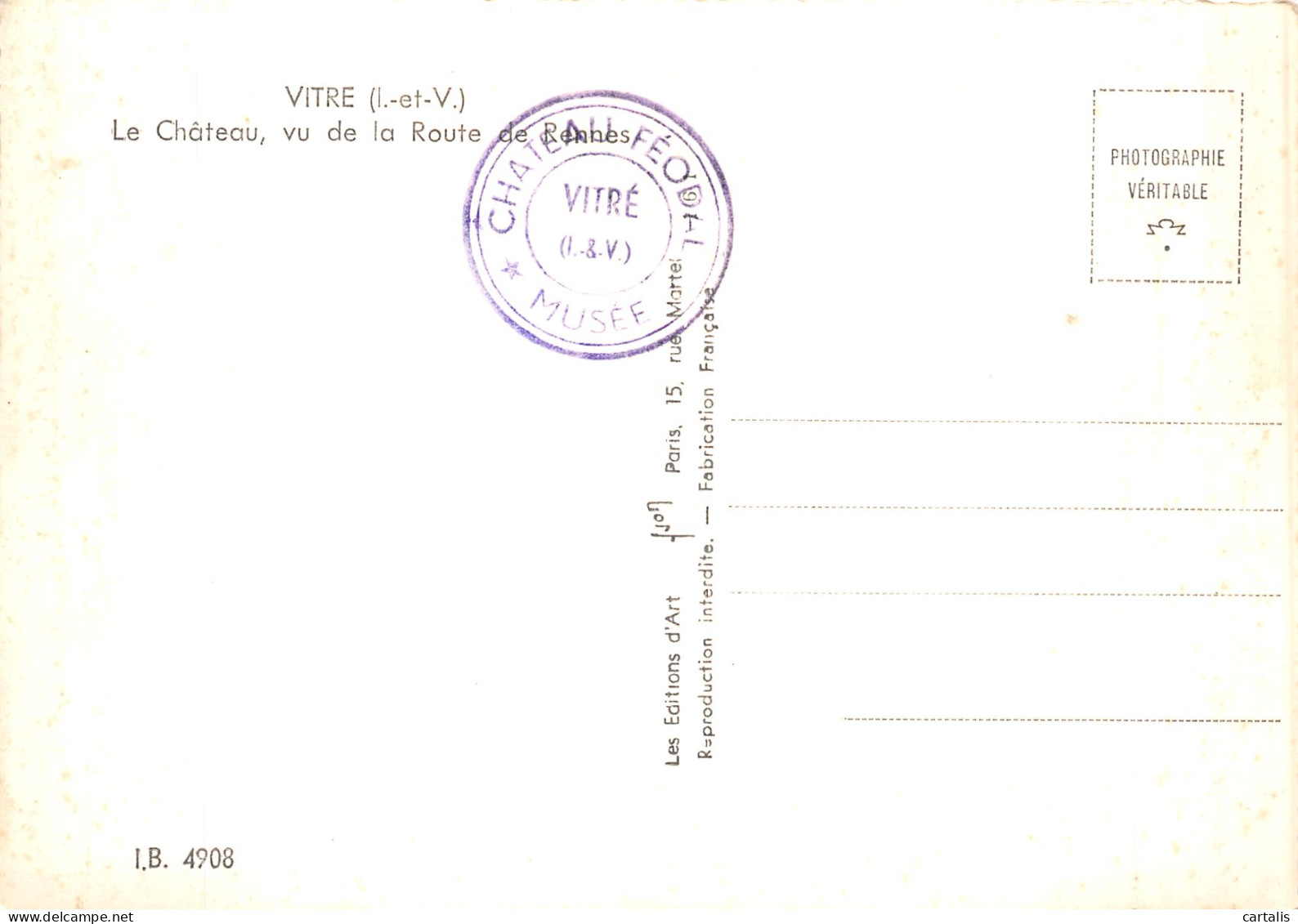 35-VITRE-N° 4386-D/0065 - Vitre