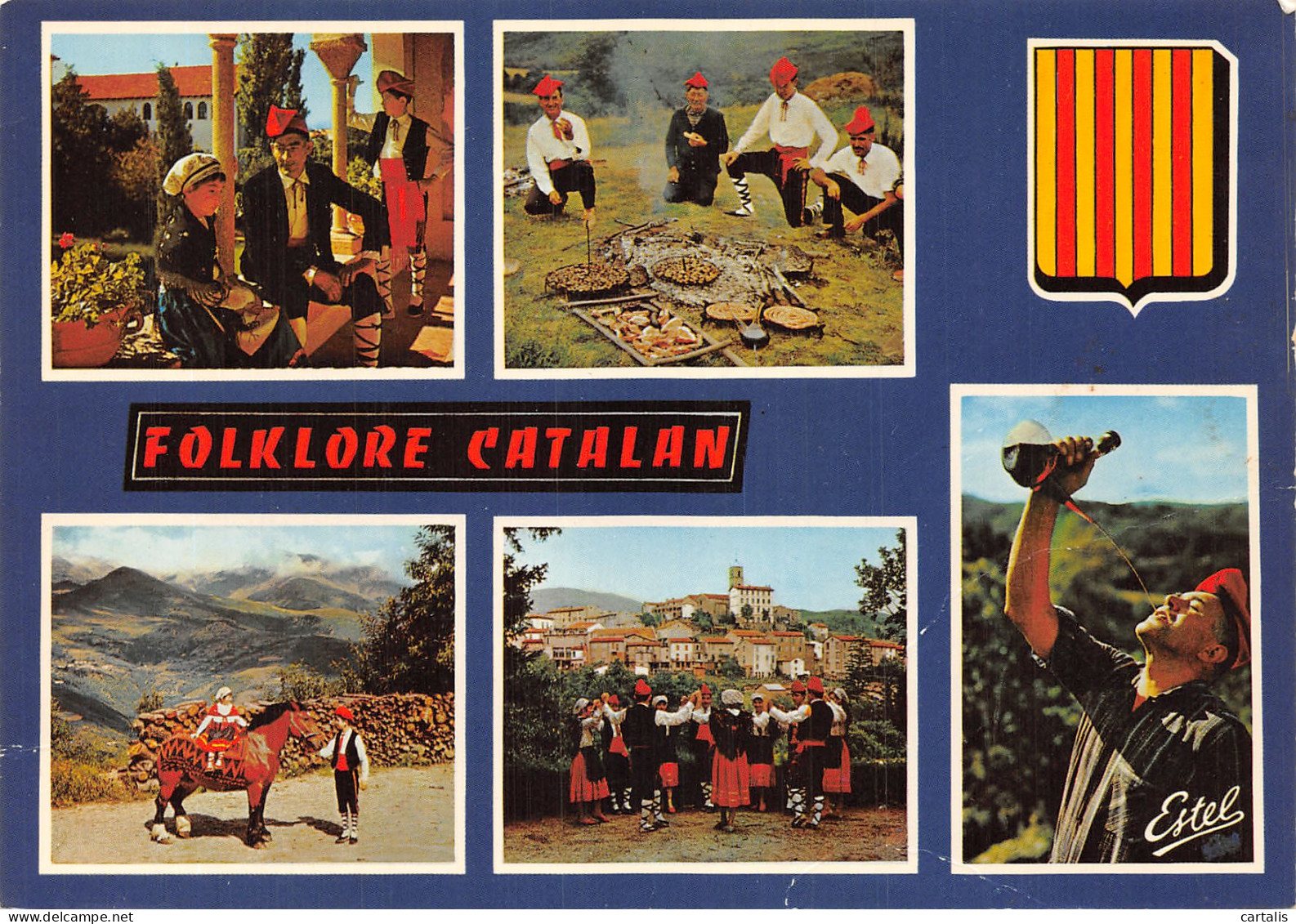 ET-ESPAGNE FOLKLORE EN PAYS CATALAN -N° 4386-C/0181 - Andere & Zonder Classificatie