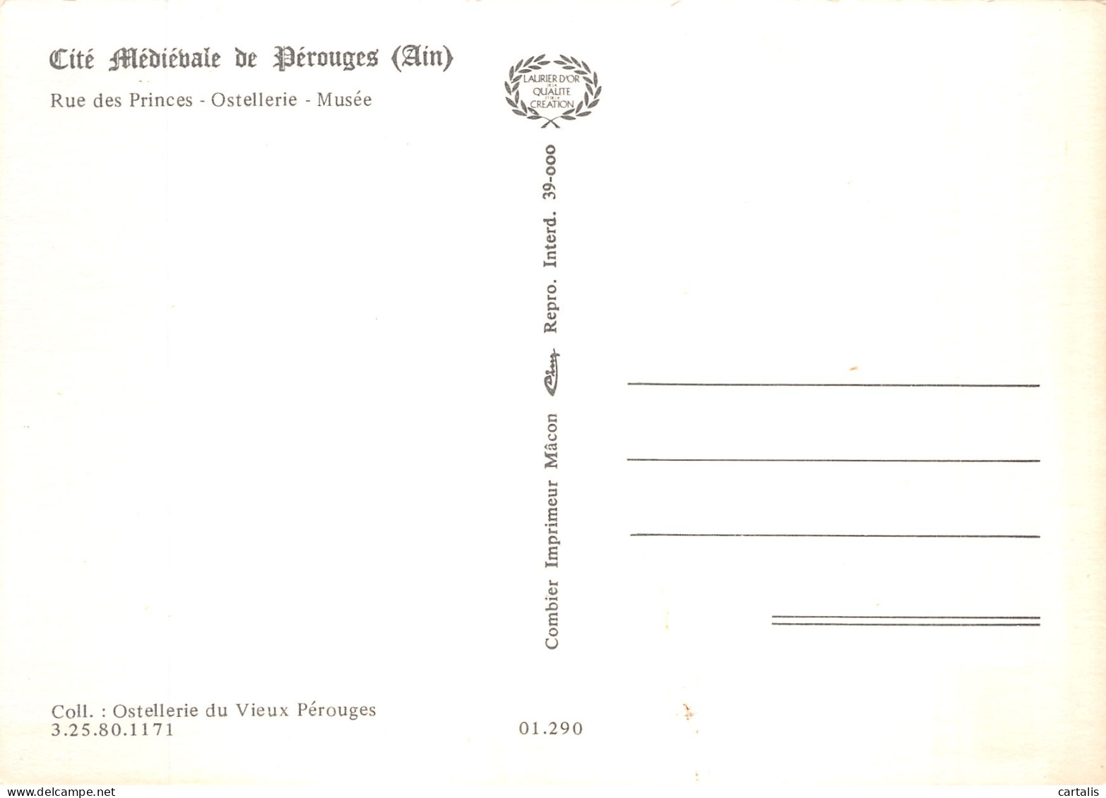 01-PEROUGES-N° 4387-B/0259 - Pérouges