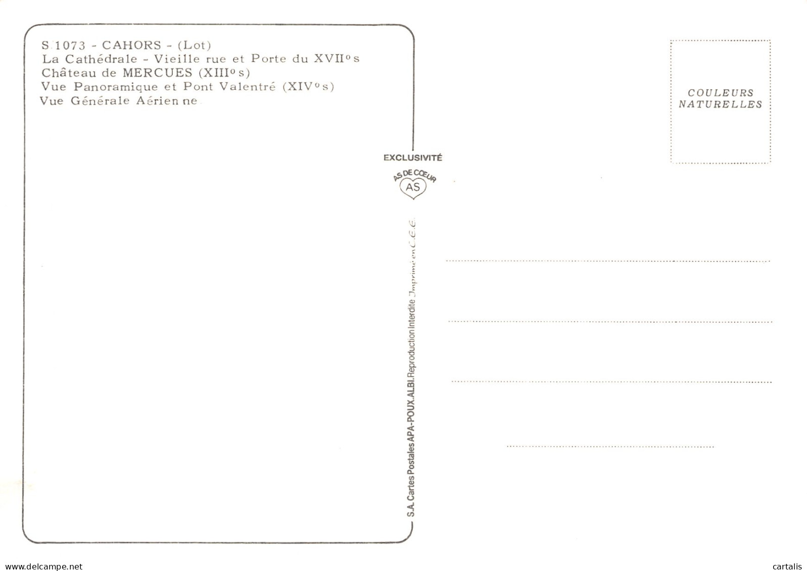 46-CAHORS-N° 4387-B/0219 - Cahors